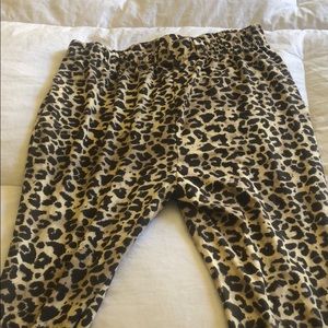 Cheetah print bell bottoms!